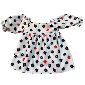 Disney ily 4ever Doll Floral Dress Black Red White Jakks Pacific Fits 11–12"